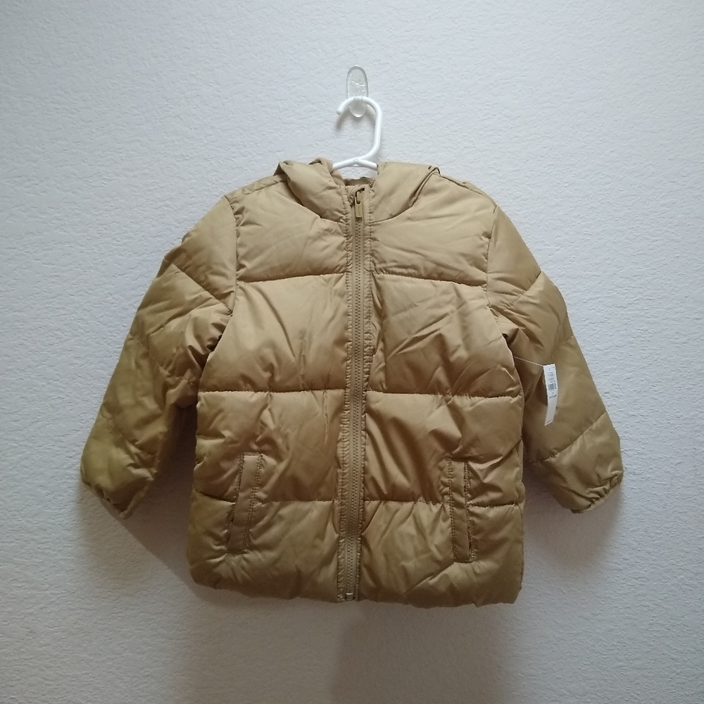 Old Navy Water Resistant Hooded Puffer Jacket 4t